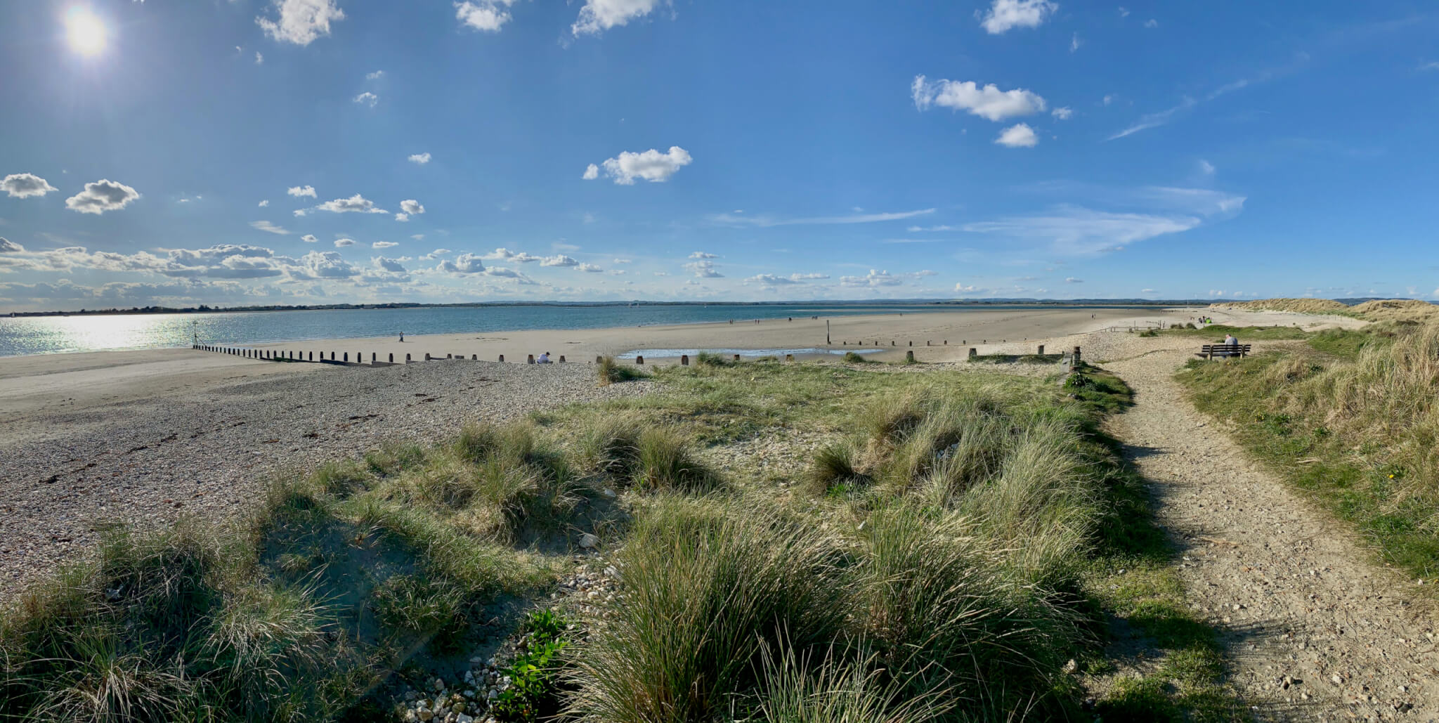 3. Home page gallery - West Wittering beach view